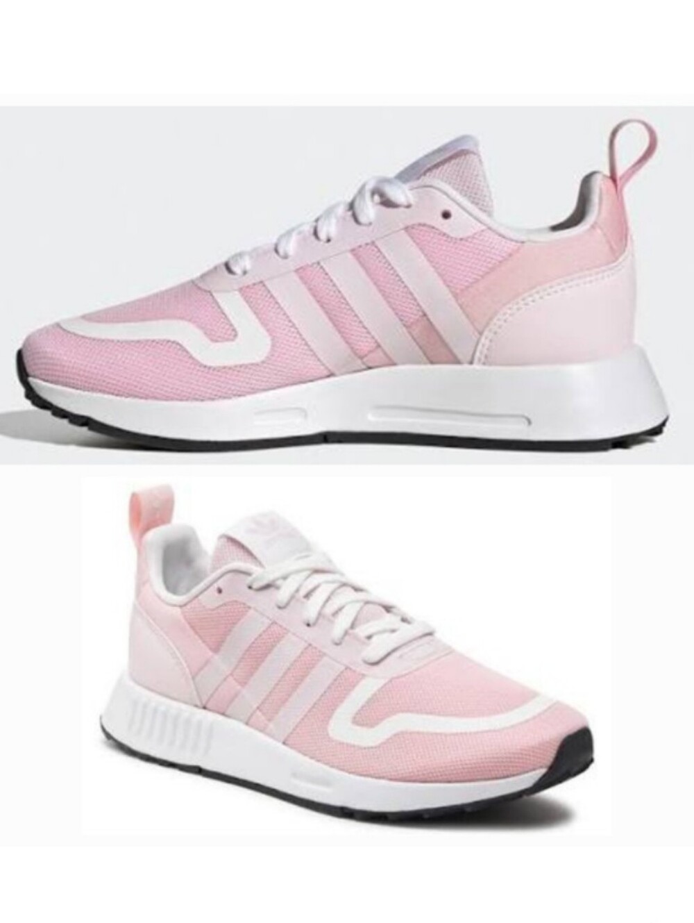 Women's Adidas Original  Runnig Shoes Sneakers Baby Pink And White Size 7